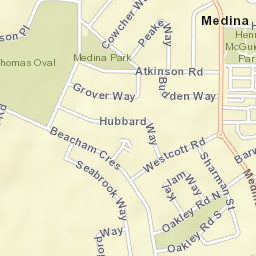 Medina Street Map
