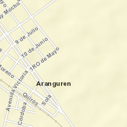 Aranguren Street Map