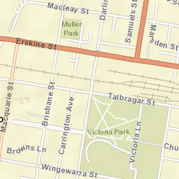 Dubbo Street Map