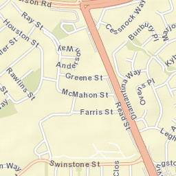 Rockingham city centre Street Map