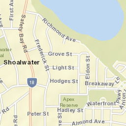 Shoalwater Street Map