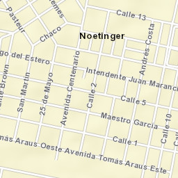 Noetinger Street Map