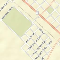 Hernando Street Map