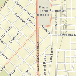Villa Nueva Street Map