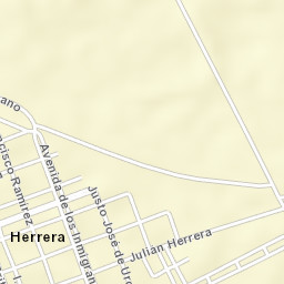 Herrera Street Map