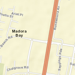Madora Bay Street Map