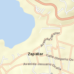 Zapallar Street Map