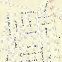 Elena Street Map