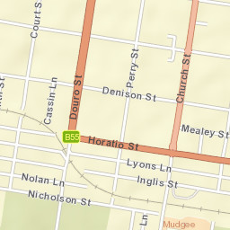 Mudgee Street Map