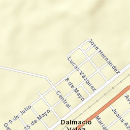 Dalmacio Vélez Sársfield Street Map