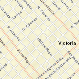 Victoria Street Map