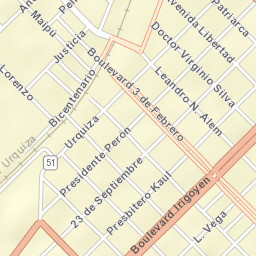 Urdinarrain Street Map