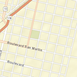 Las Perdices Street Map