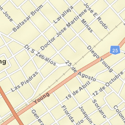 Young Street Map