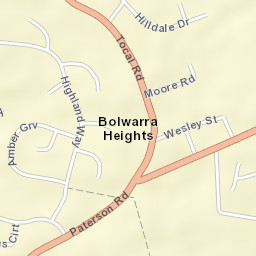Bolwarra Heights Street Map