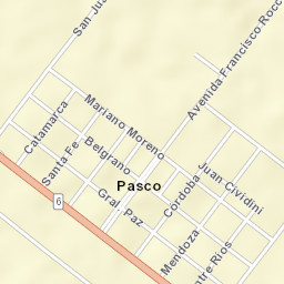 Pasco Street Map