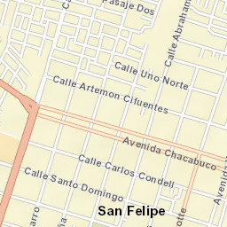 San Felipe Street Map