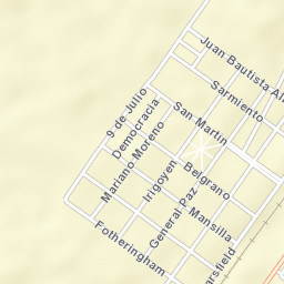 Coronel Baigorria Street Map
