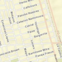 Granadero Baigorria Street Map