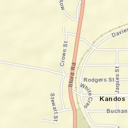 Kandos Street Map