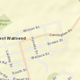 West Wallsend Street Map