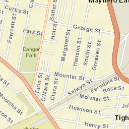 Mayfield East Street Map