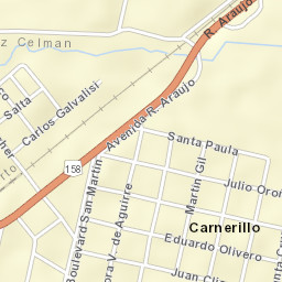 Carnerillo Street Map