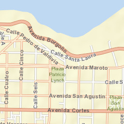 Concón Street Map