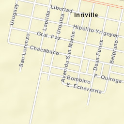 Inriville Street Map