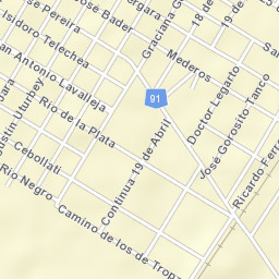 Vergara Street Map