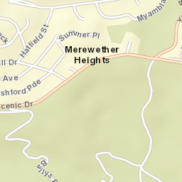 Merewether Heights Street Map