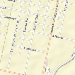 Cruz Alta Street Map