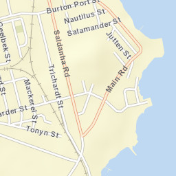 Saldanha Street Map