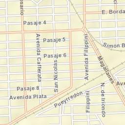 Gobernador Gálvez Street Map