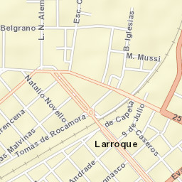 Larroque Street Map