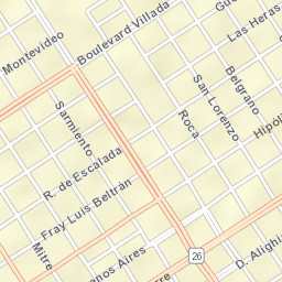 Casilda Street Map