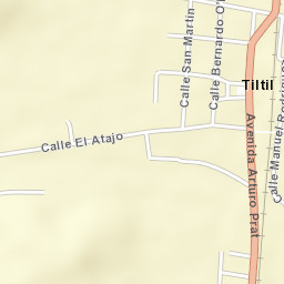 Tiltil Street Map