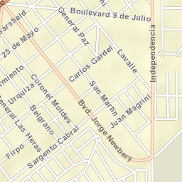 Las Higueras Street Map