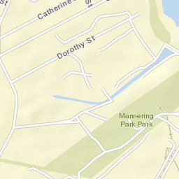 Mannering Park Street Map
