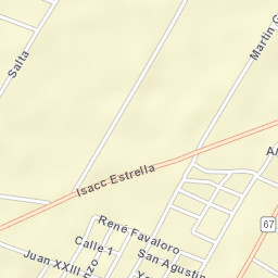 Departamento de Rivadavia Street Map