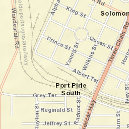 Port Pirie Street Map