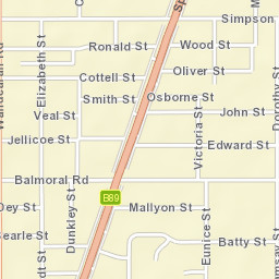 Port Pirie South Street Map