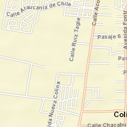 Colina Street Map