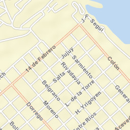 Villa Constitución Street Map