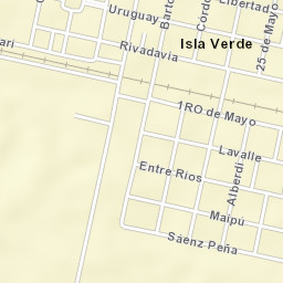 Isla Verde Street Map