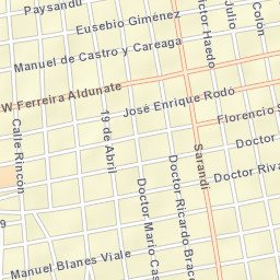 Mercedes Street Map