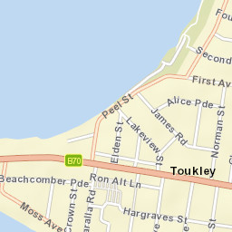 Toukley Street Map