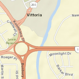 Glen Iris Street Map