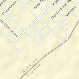 Sarandí del Yi Street Map