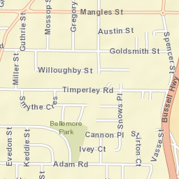 South Bunbury Street Map